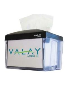 Morcon Paper Valay Nap Interfolded Napkin Dispenser, 6 1/2inH x 6 1/4inW x 8inD, Black