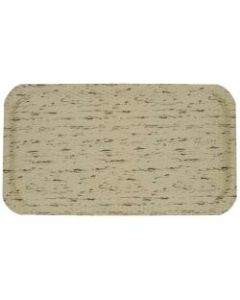Hog Heaven Marble Top Floor Mat, 7/8in Thick, 3ft x 12ft, Amber Maple