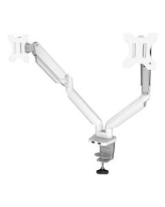Fellowes Platinum Series Dual Flat-Panel Monitor Arms, White