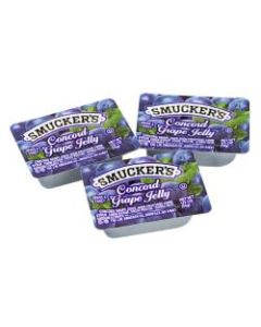 Smuckers Single-Serve Jam Packs, Concord Grape, 0.5 Oz, Pack Of 200 Tubs