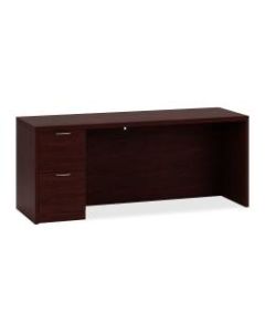 HON Valido Left Credenza, Mahogany