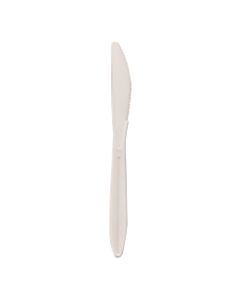 Dixie Bulk Case Plastic Knives, White, Case Of 1,000