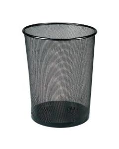 Brenton Studio Black Mesh Wastebasket