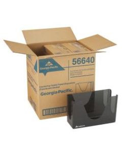 GP PRO Countertop C-Fold/M-Fold Paper Towel Dispenser, 7in x 4 3/8in x 11in, Smoke