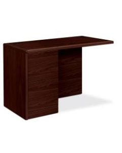 HON 10700 Series Prestigious Laminate Left Return, File/File, Mahogany