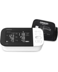 Omron 10 Series Wireless Upper Arm Blood Pressure Monitor - For Blood Pressure - Irregular Heartbeat Detection, Hypertension Indicator, Bluetooth Connectivity, Memory Storage, Easy-to-read Display, LCD Display, Backlit Digital Display