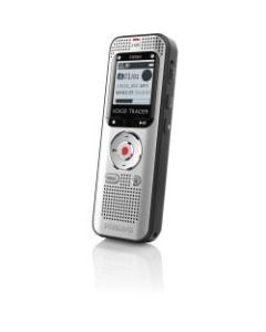 Philips Voice Tracer Audio Recorder (DVT2000) - 4 GBmicroSD Supported - 1.3in LCD - MP3, WAV - Headphone - 270 HourspeaceRecording Time - Portable