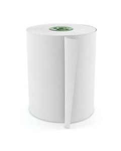 Cascades For Tandem 1-Ply Paper Towels, 100% Recycled, 758 Per Roll, Pack Of 12 Rolls