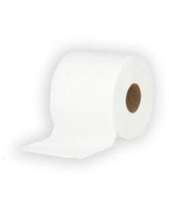 SKILCRAFT 2-ply Toilet Tissue Paper - 2 Ply - 4in x 4in - 450 Sheets/Roll - White - Individually Wrapped, Perforated - For Toilet - 40 Rolls Per Box - 80 / Carton