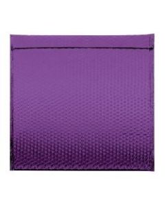 Office Depot Brand Glamour Bubble Mailers, 17-1/2inH x 16inW x 3/16inD, Purple, Pack Of 48 Mailers