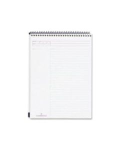 Mead Wirebound ActionTask Planner - Action - 8 1/2in x 11in Sheet Size - White - Paper - Micro Perforated - 1 Each