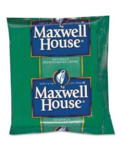 Maxwell House Single-Serve Coffee Packets, Decaffeinated, Carton Of 42