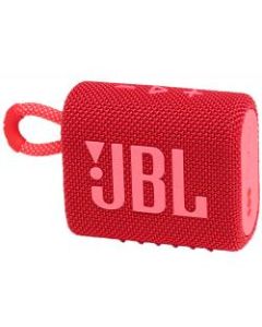 JBL GO 3 Portable Waterproof Speaker, Red