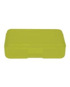 Romanoff Products Pencil Boxes, 8 1/2inH x 5 1/2inW x 2 1/2inD, Lemon, Pack Of 12