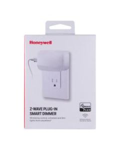 Honeywell Z-Wave Plus Plug-In Smart Dimmer Switch, White, 39336