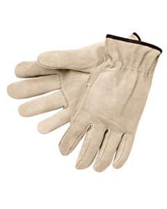 Memphis Glove Premium-Grade Leather Unlined Driving Gloves, Large, Pack Of 12 Pairs