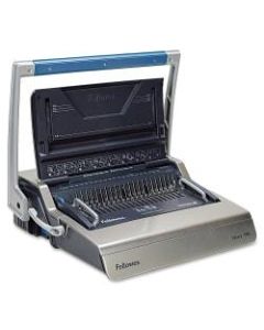 Fellowes Galaxy Comb Manual Binding Machine, Metallic Silver/Black