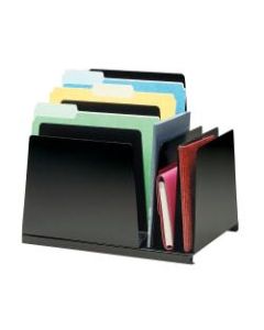 STEELMASTER Steel Slanted Combination Organizer, Black