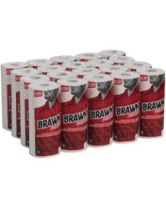Brawny Professional D400 2-Ply Paper Towels, 84 Sheets Per Roll, Pack Of 20 Rolls