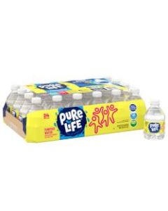 Nestle Pure Life Purified Water, 8 Oz, Case of 24 bottles