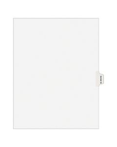 Avery Allstate-Style 30% Recycled Collated Legal Exhibit Dividers, 8 1/2in x 11in, White Dividers/White Tabs, EXHIBIT 16, Pack Of 25 Tabs