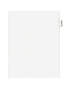 Avery Allstate-Style 30% Recycled Collated Legal Exhibit Dividers, 8 1/2in x 11in, White Dividers/White Tabs, EXHIBIT 22, Pack Of 25 Tabs
