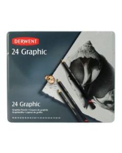 Derwent Graphic Graphite Pencils, Set Of 24