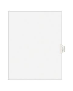 Avery Allstate-Style 30% Recycled Collated Legal Exhibit Dividers, 8 1/2in x 11in, White Dividers/White Tabs, EXHIBIT 26, Pack Of 25 Tabs
