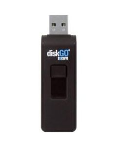 EDGE 8GB DiskGo Secure Pro USB 3.0 Flash Drive - 8 GB - USB 3.0 - 256-bit AES - Lifetime Warranty
