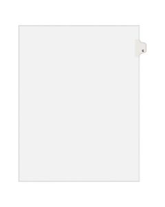 Avery Allstate-Style 20% Recycled Collated Legal Exhibit Dividers, 8 1/2in x 11in, White Dividers/White Tabs, C, Pack Of 25 Tabs