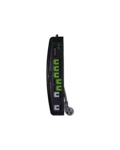 CyberPower P705G Essential 7 - Outlet Surge with 2100 J - Clamping Voltage 400V, 5 ft, NEMA 5-15P, Right Angle - 45 deg. Offset, 15 Amp, EMI/RFI Filtration, Black, Lifetime Warranty