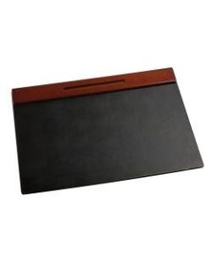 Rolodex Wood Tones Desk Pad, 19in x 24in, Mahogany