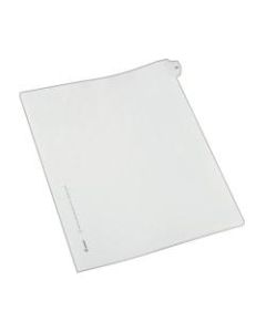 Avery Allstate-Style 20% Recycled Collated Legal Exhibit Dividers, 8 1/2in x 11in, White Dividers/White Tabs, 25, Pack Of 25 Tabs