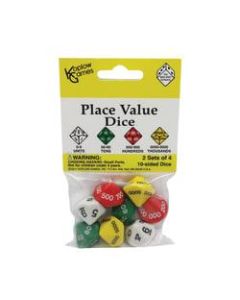 Koplow Games Place Value Dice, Ages 8-11, Set Of 2