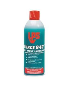 LPS Force 842 deg. Dry Moly Lubricant, 16 Oz, Case Of 12 Cans