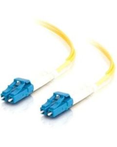 C2G-5m LC-LC 9/125 OS1 Duplex Singlemode Fiber Optic Cable (Plenum-Rated) - Yellow - 5m LC-LC 9/125 Duplex Single Mode OS2 Fiber Cable - Plenum CMP-Rated - Yellow - 16ft