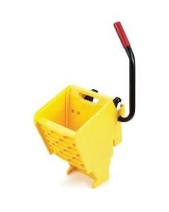 Rubbermaid Commercial WaveBrake Side Press Wringer - 35 quart - Wringer - 31.1in x 13.4in - Plastic - Yellow - 1 Each