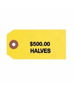 Control Group #3 Coin Bag Tags, 560086, 1-7/8in x 3-3/4in, Sand, Pack Of 1000