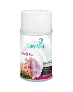 TimeMist Metered 30-Day French Kiss Scent Refill - Aerosol - 6.6 fl oz (0.2 quart) - French Kiss - 30 Day - 12 / Carton - Long Lasting, Odor Neutralizer