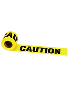 Barrier Tape, 3 in x 1,000 ft, Caution