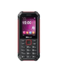 BLU Tank Extreme 2.4 T450X Cell Phone, Black/Red
