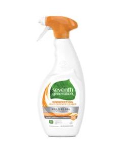 Seventh Generation Disinfecting Multi-Surface Cleaner - Spray - 26 fl oz (0.8 quart) - Lemongrass Citrus ScentBottle - 8 / Carton