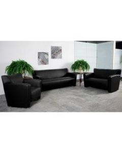 Flash Furniture Hercules Majesty Reception Set, Black