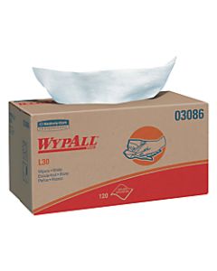 WypAll L30 Wipers, Pop-Up Box, White