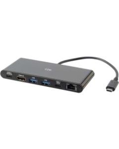 C2G USB C Docking Station - USB C to 4K HDMI, Ethernet and USB 3.0 - with HDMI, Ethernet, USB and Power Delivery