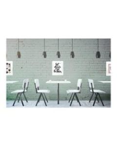 CTA Digital Premium Locking Wall Mount - Mount for tablet - lockable - metal - white - screen size: 9.7in-11in - wall-mountable