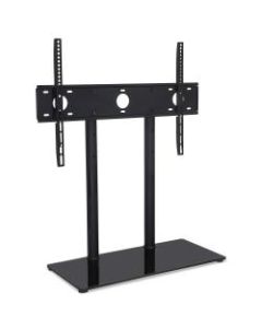 Mount-It MI-846 Tabletop TV Stand For TVs Up To 60in, 31inH x 24inW x 11inD, Black