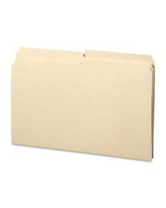Smead 1/2-Cut Manila File Folders, Legal Size, Box Of 100