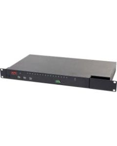 APC by Schneider Electric KVM Switch - 16 Computer(s) - 1 Local User(s) - 2 Remote User(s) - 1600 x 1200 - 18 x Network (RJ-45) - 5 x USB1 x VGA - Rack-mountable - 1U