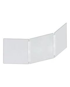 Azar Displays Cashier Shield, 60in x 20in, Clear